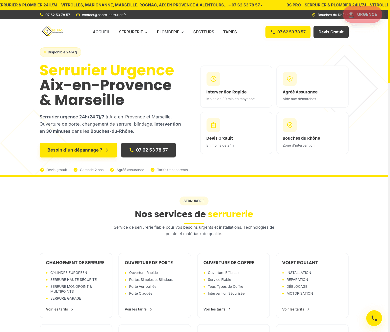BS Pro Serrurier