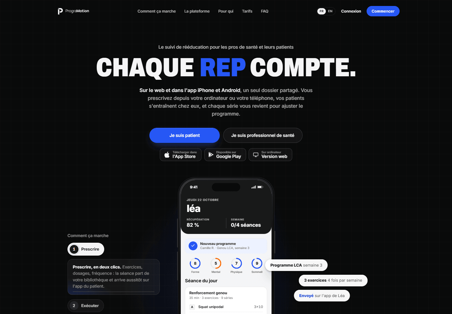 Capture du site programotion.com