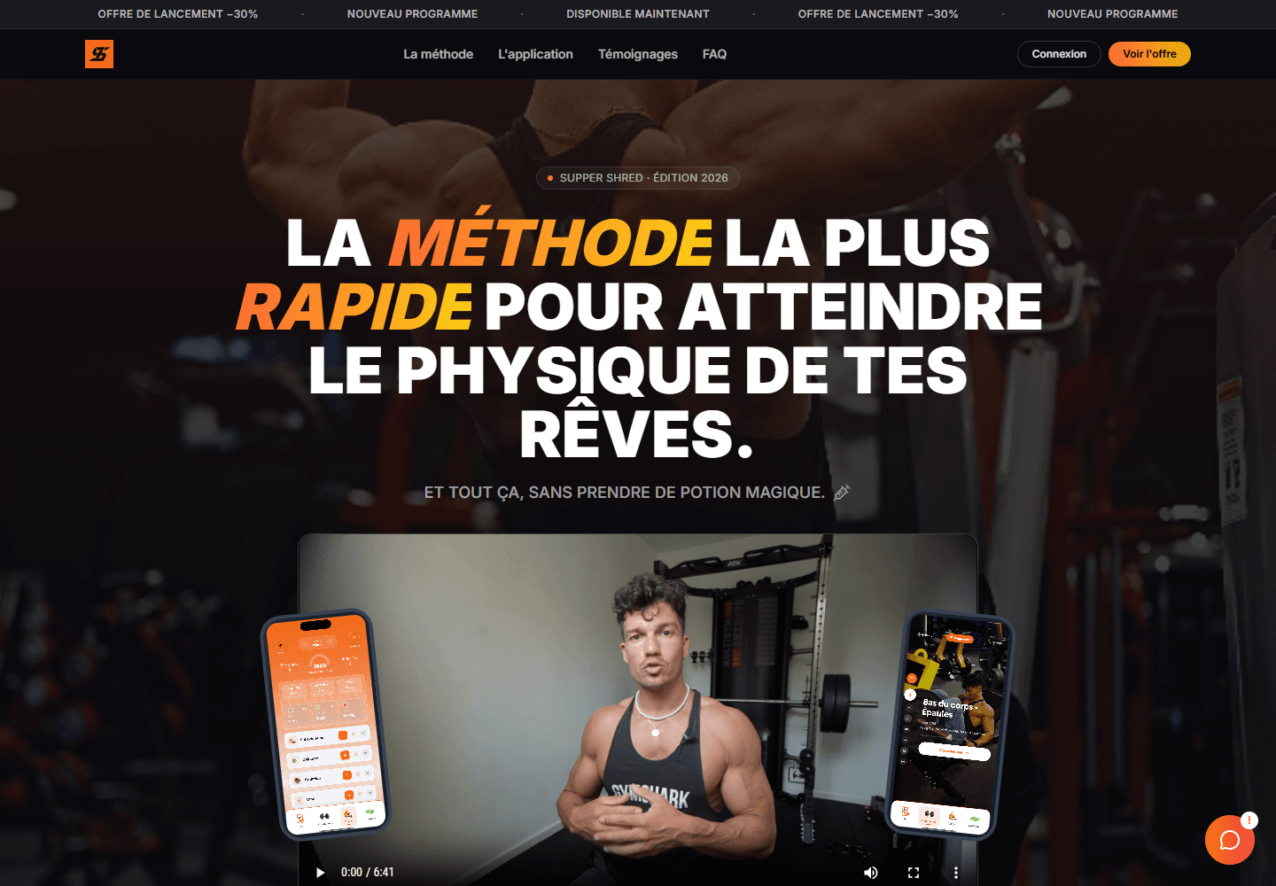 Capture du site suppersept.com
